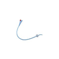 BX/10  DOVER COUDE TIP 100% SILICONE FOLEY CATHETER 2-WAY 18 FR/CH,5CC