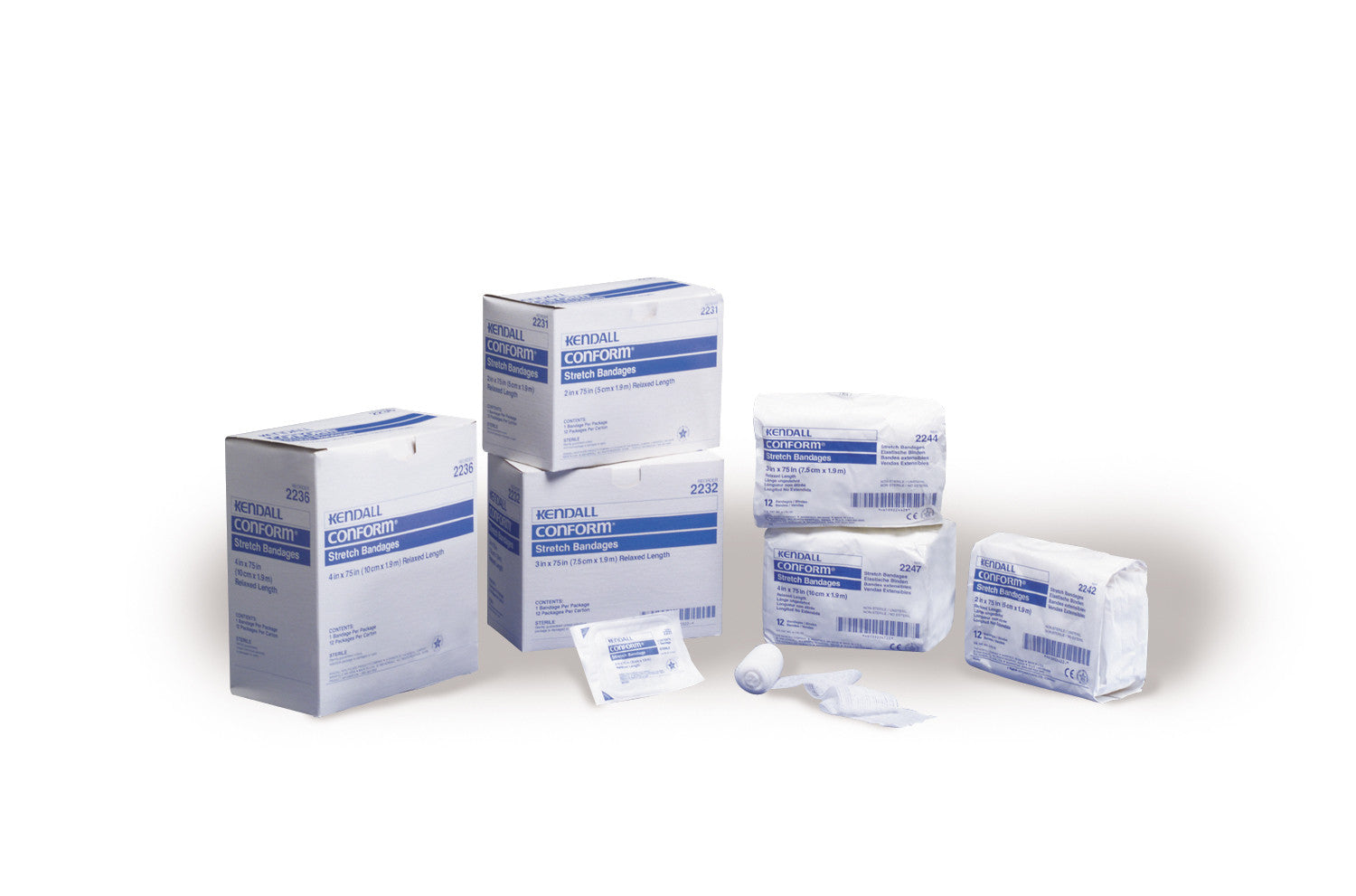 (CS8) PK/6 CONFORM BANDAGE, SIZE 6IN X 4.5YD, NON-STERILE