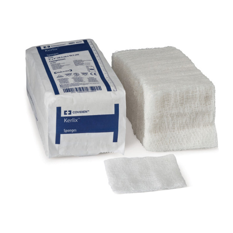 PKG/100 KERLIX SPONGE 4 X 4IN, NON STERILE, 12PLY