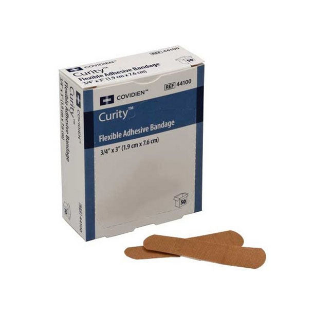 BX/50 CURITY ADHESIVE FABRIC KNUCKLE BANDAGE, 1 X3" 7/8"