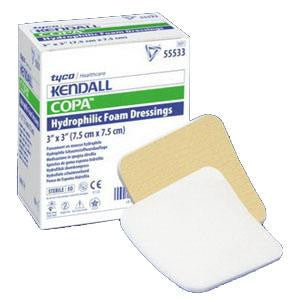 BX/25  AMD ANTIMICROBIAL FOAM DRESSING, 2IN X 2IN