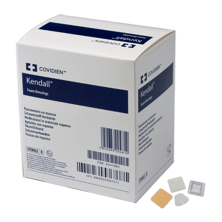 (CS/5) BX/10 FOAM DRESSING, 3.5IN X 3IN