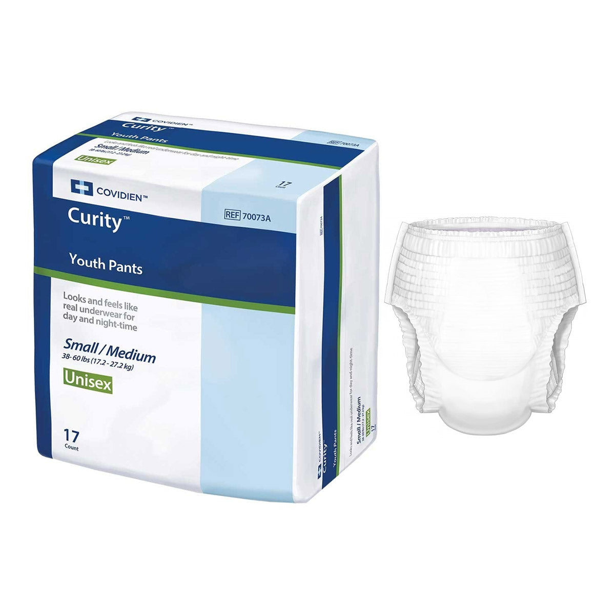 CS/4BG (17EA/BG) CURITY YOUTH PANTS, UNISEX, MEDIUM (45-65 LBS.)