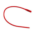 BX/12 CURITY ULTRAMER COUDE RED RUBBER CATHETER 16FR, 12".