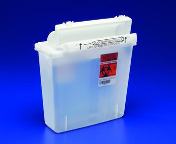 EA/1 IN -ROOM SHARPSAFETY SHARPS CONTAINER -YELLOW 5QT