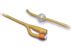 CT/10 DOVER 2 WAY LATEX FOLEY CATHETER, 30CC, 14FR, SILICONE OIL COATING