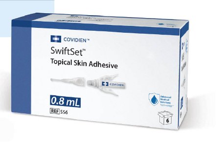 BX/6  SWIFTSET TROPICAL SKIN ADHESIVE