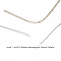 CS/10 ARGYLE THORACIC CATHETER 16FR 20" STRAIGHT CLEAR PVC STERILE 4-EYES SMOOTH & OPEN DISTAL TIP BEVELED CONNECTOR DEPTH MARKS AT 2cm