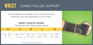 Synergy™ Wrist Corrective Gel Support (Non-returnable product)