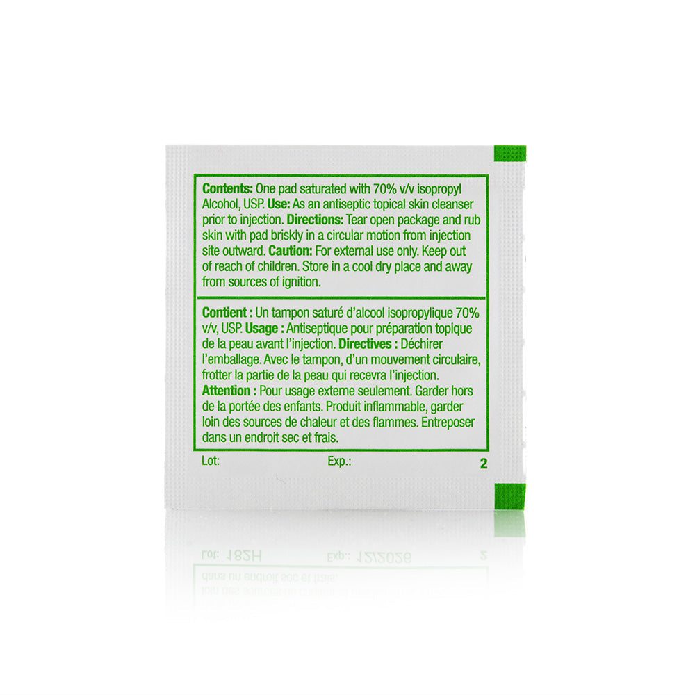LORIS™ Antiseptic Isopropyl Alcohol Pad - Box of 200