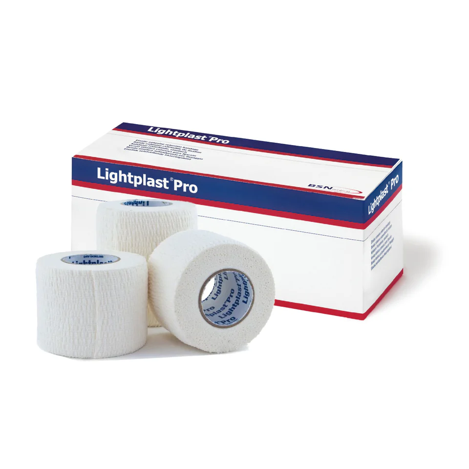 BX/24 LIGHTPLAST PRO ATHLETIC ELASTIC ADHESIVE TAPE 5CM X 4.5M (STRETCHED)
