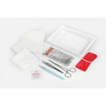 (CS24) EA/1 Sterile Dressing Tray. Forceps, Gauze, Underpad, CSR wrrap