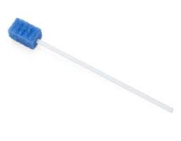 BX/250 DENTIPS 6" DISPOSABLE ORAL SWAB, UNTREATED, BLUE,INDIVIDUALLY WRAPPED