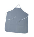 EA/1 TEFLON COATED SMOKER'S APRON, FULL CHEST AND LAP, GREY