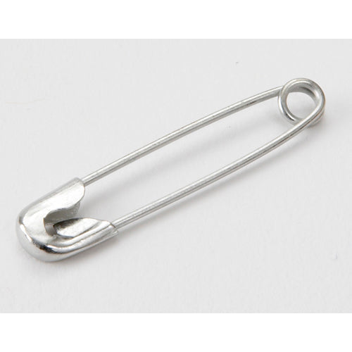 BX/144 NON-STERILE STEEL SAFETY PINS, 1 1/2IN
