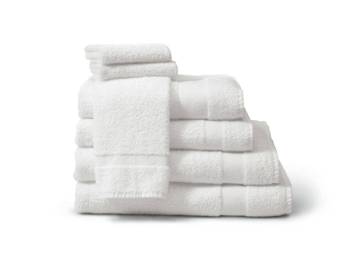 PKG/60 WASHCLOTH 12IN X 12IN, RING SPUN 100 PERCENT COTTON TERRIES, WHITE