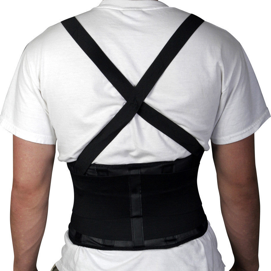 EA/1 STANDARD BACK SUPPORT W/ SUSPENDERS, MEDIUM 30IN-34IN