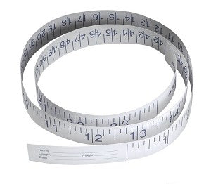 CS/500 MEDLINE DISPOSABLE PAPER MEASURING TAPE 72IN