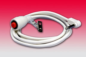 EA/1 SENTRY NURSE CALL BUTTON CORD 7.5" WITH 0.25" MONO JACK