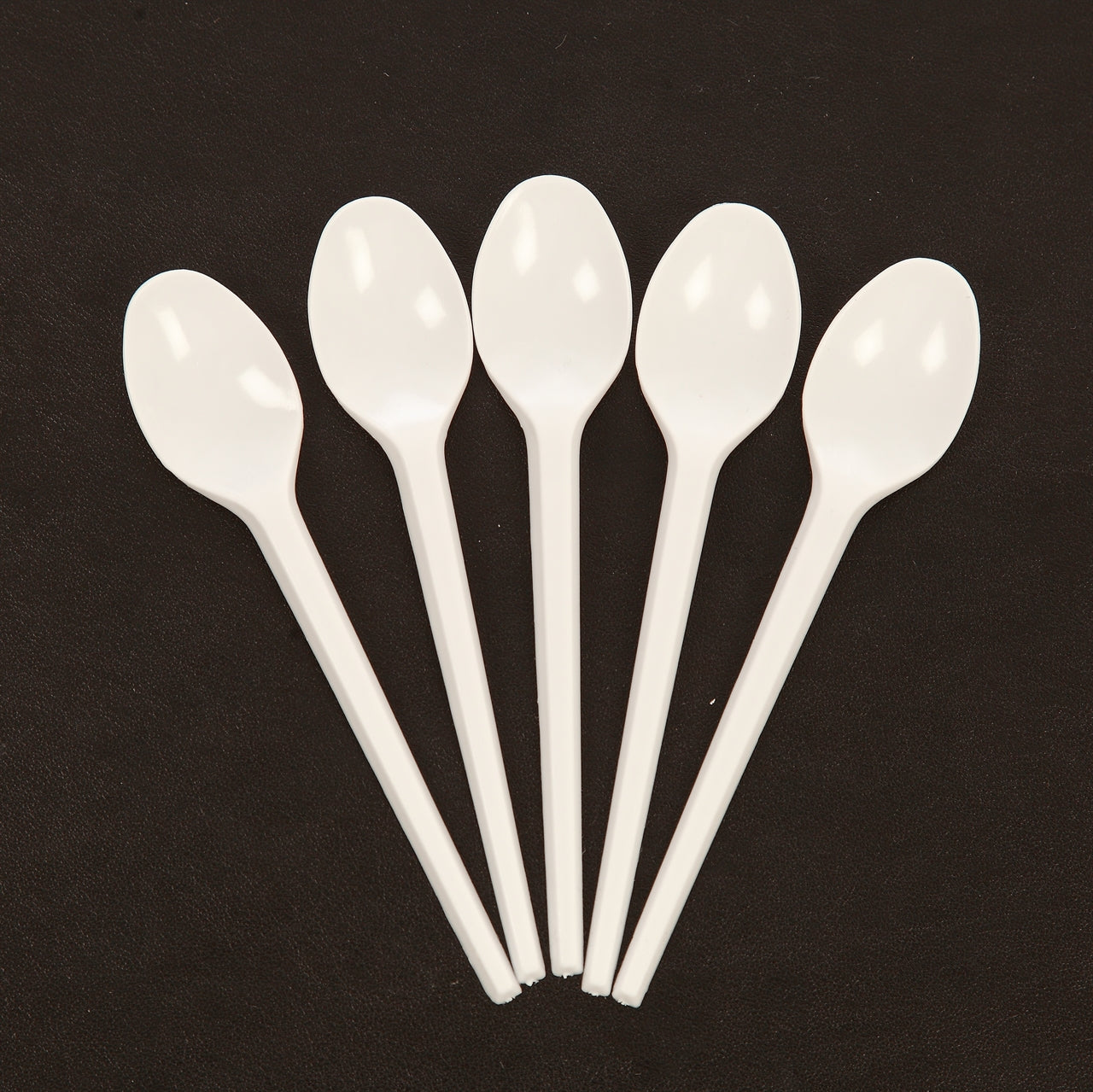 CS/1000 PLASTIC DISPOSABLE SPOONS, TEASPOON SIZE
