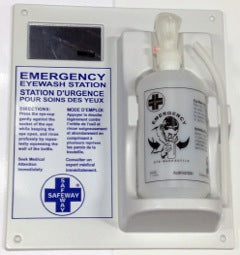EA/1 PORTABLE EYE WASH STATION, HOLDS 1L BOTTLE,  SOLUTION NOT INCLUDED