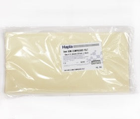BG/4 HAPLA SEMI-COMPRESSED FELT SHEET 5MM 100% WOOL
