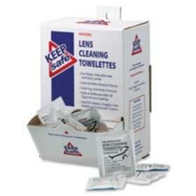 BX/100 LENS CLEANING TOWELETTES ANTI-FOG AND ANTI-STATIC SOLUTION