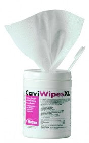 TUB/65 CAVIWIPE SURFACE DISINFECTANT WIPE, EXTRA LARGE 9" X 12"  3 MINUTE ACTION