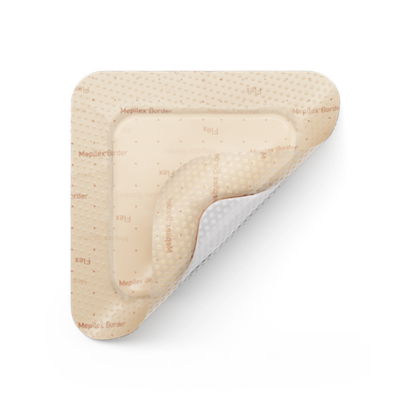 BX/10 MEPILEX BORDER FLEX 7.5 X 7.5CM (3X3")