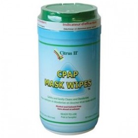 TB/60 CITRUS II CPAP MASK CLEANING WIPES, 5" X 8".