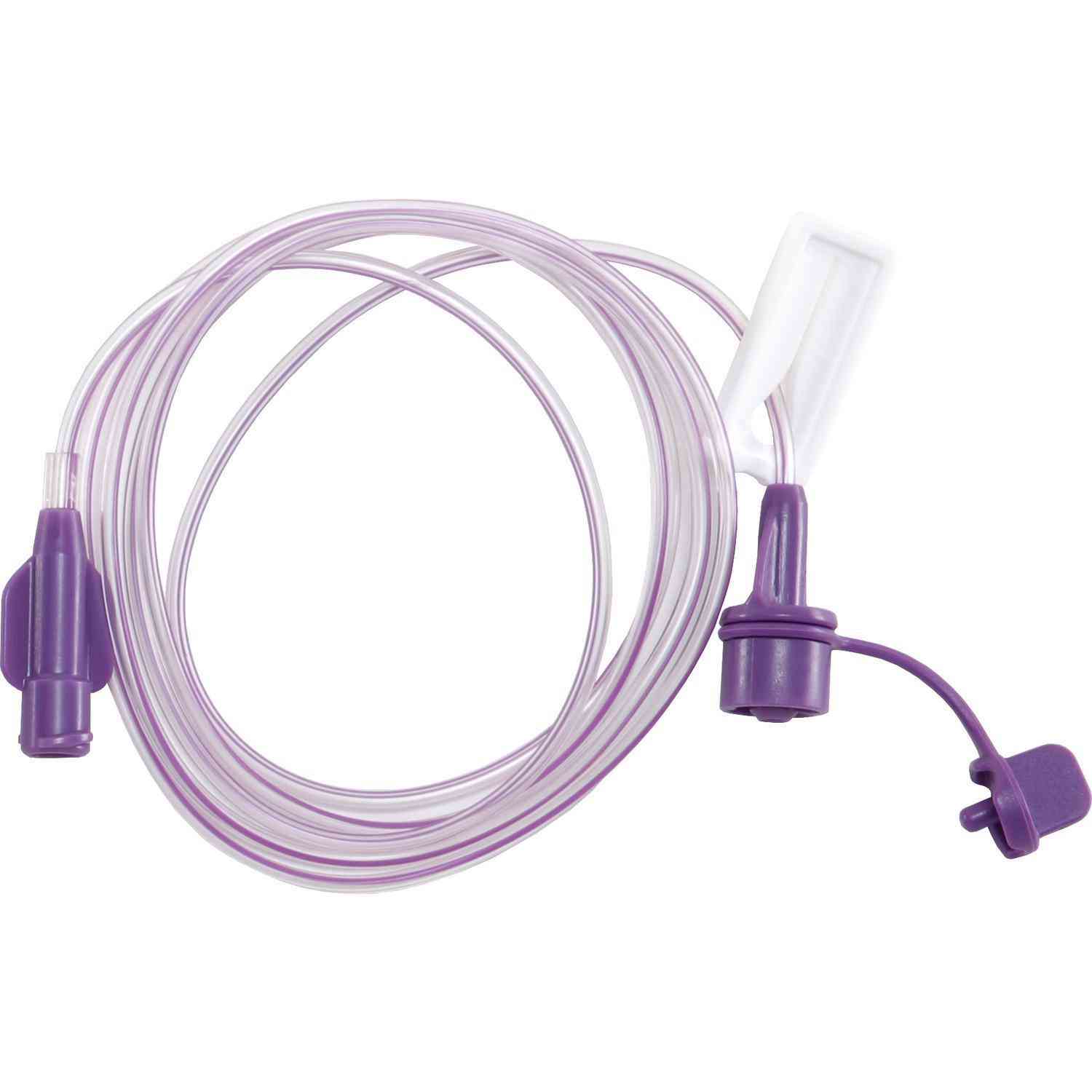 ENFit Extension Set Bifurcated Purple - Case of 50