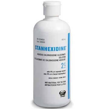 EA/1 2% AQUEOUS SOLUTION STANHEXIDINE,450ML.
