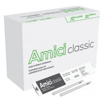 BX/100 AMICI ULTRA MALE TIEMANN INTERMITTENT CATHETERS, SIZE 12FR 16IN