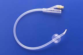 BX/5 100% SIL TIEMANN 2WAY 5CC, 22FR.