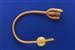 BX/10 GOLD SILICONE COATED 3-WAY FOLEY CATHETER, 18FR 30CC