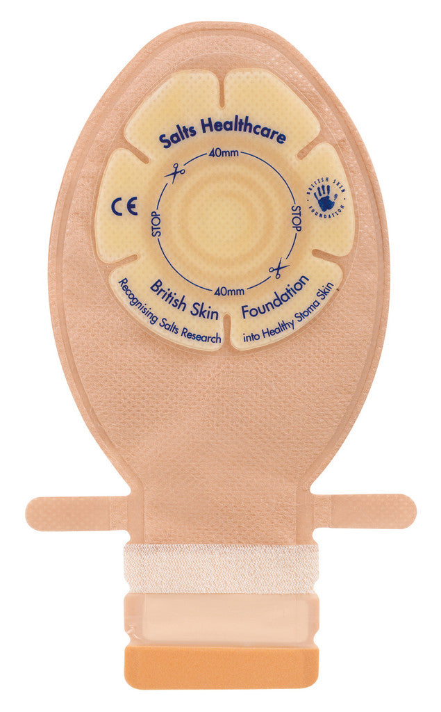 BX/30 CONFIDENCE COMFORT NEONATAL W/ FLEXIFIT 1-PC TRANSPARENT DRAINABLE POUCH  CUT-TO-FIT 8-40MM W/ STARTER HOLE