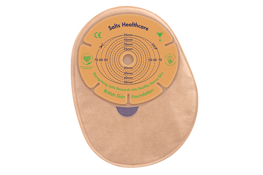BX/30 CONFIDENCE NATURAL ADVANCE 1-PIECE CLOSED POUCH WITH FLEXFIL & ALOE-PRECUT 41MM