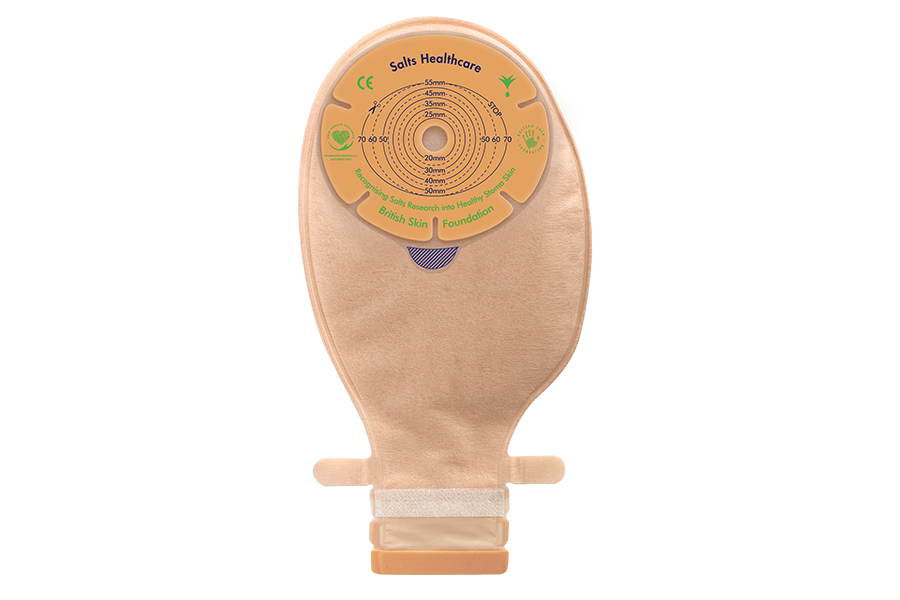 BX/30 CONFIDENCE NATURAL ADVANCE 1-PIECE DRAINABLE POUCH WITH FLEXIFIT AND ALOE, CUT TO FIT 13-70MM