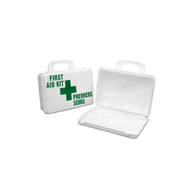 EA/1 PLASTIC FIRST AID KIT CASE, EMPTY.