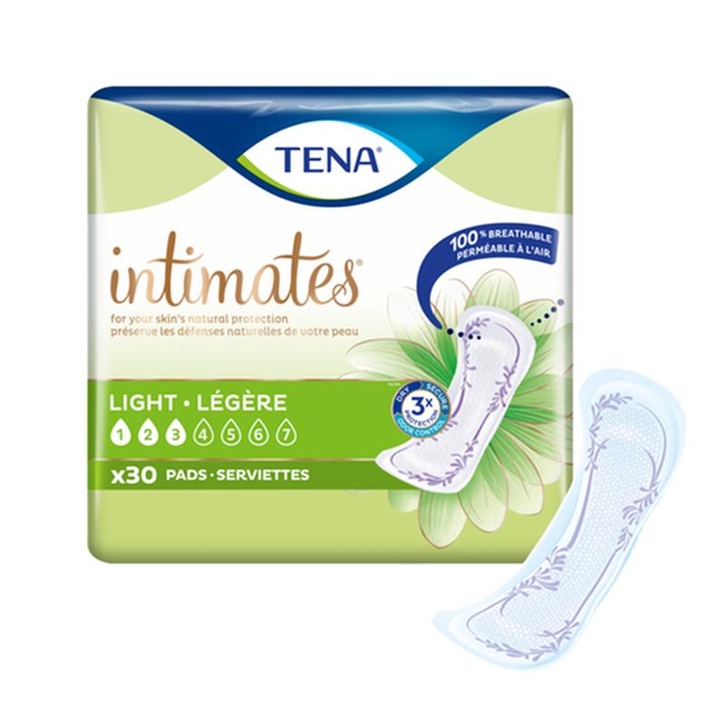 TENA® Intimates™ Ultra Thin Light Bladder Leakage Pads, Regular Length