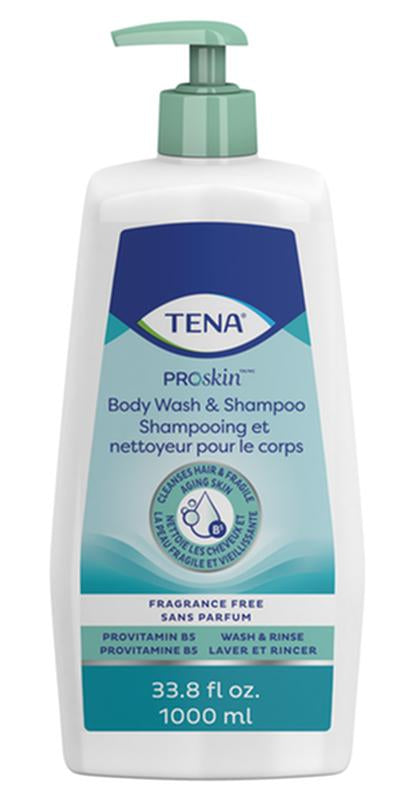 TENA® ProSkin™ Body Wash & Shampoo - Scent Free 33.8 fl. oz.