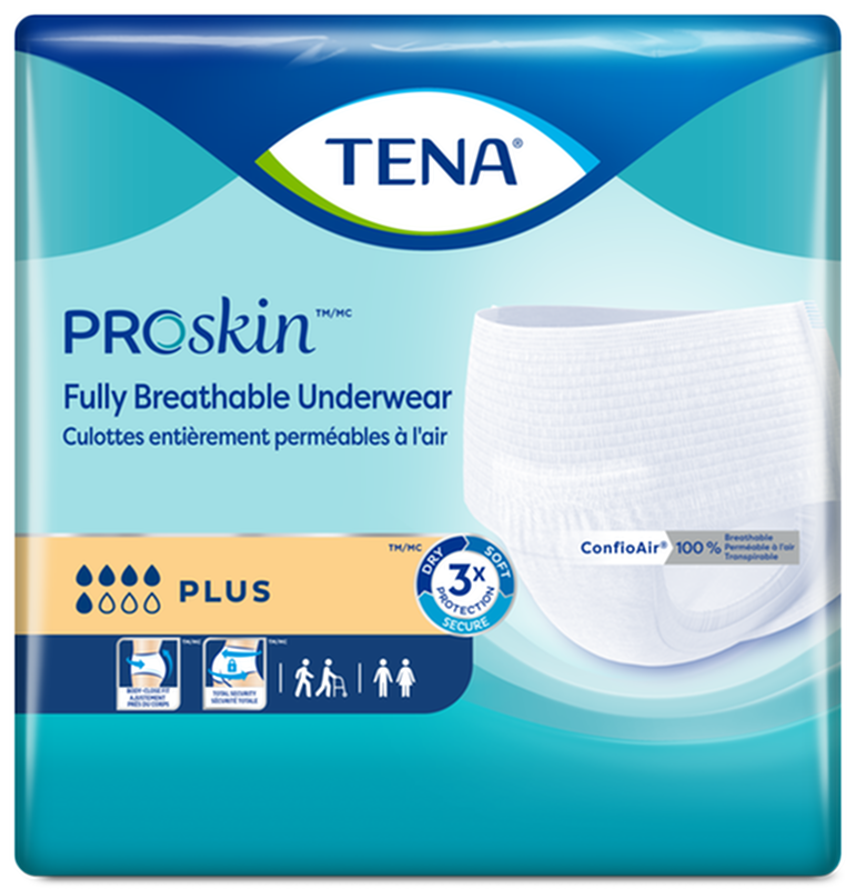 TENA® Plus Protective Incontinence Underwear, Plus Absorbency,  X-Large