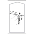 CS/50  VAGINAL SPECULUM STERILE, MEDIUM