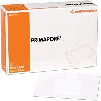BX/20 PRIMAPORE LOW-ADHERENT POST-OP ISLAND DRESSING, SIZE 15CM X 8CM