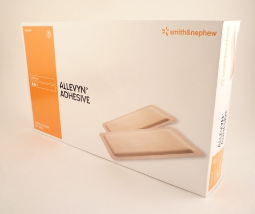 BX/10 ALLEVYN ADHESIVE FOAM DRESSING, SIZE 12.5CM X 22.5CM