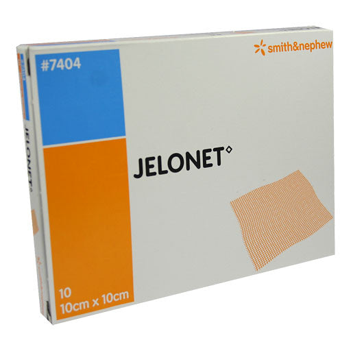 BX/10 JELONET PARAFFIN DRESSING, SIZE 10CM X 10CM