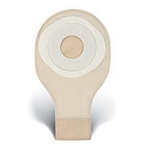 ActiveLife® One-Piece Stomahesive® Skin Barrier, Pre-Cut Stoma Opening 1/4" (32mm), Drainable Pouch, Opaque 10" (25.4cm), Tail Clip - Box of 20