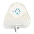 Little Ones® One-Piece Stomahesive® Cut-to-Fit Stoma Opening 5/16" - 1" (8mm - 25mm), Urostomy Pouch, Transparent 6" (15cm), Bendable Tap - Box of 15