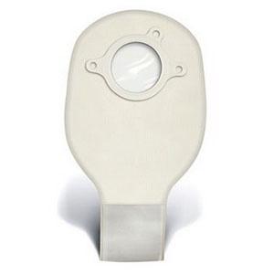 Little Ones® Two-Piece Drainable Pouch, Flange 1-3/4" (45mm), Transparent 6" (15.2cm), Tail Clip - Box of 10