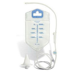 Natura® Visi-Flow® Irrigator with Stoma Cone, 2000ml (67oz) - 1 Each